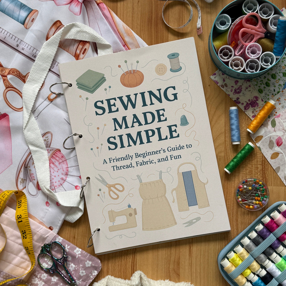 Sewing Notes printed pages