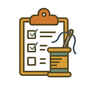 Sewing Projects Planner & Tracker