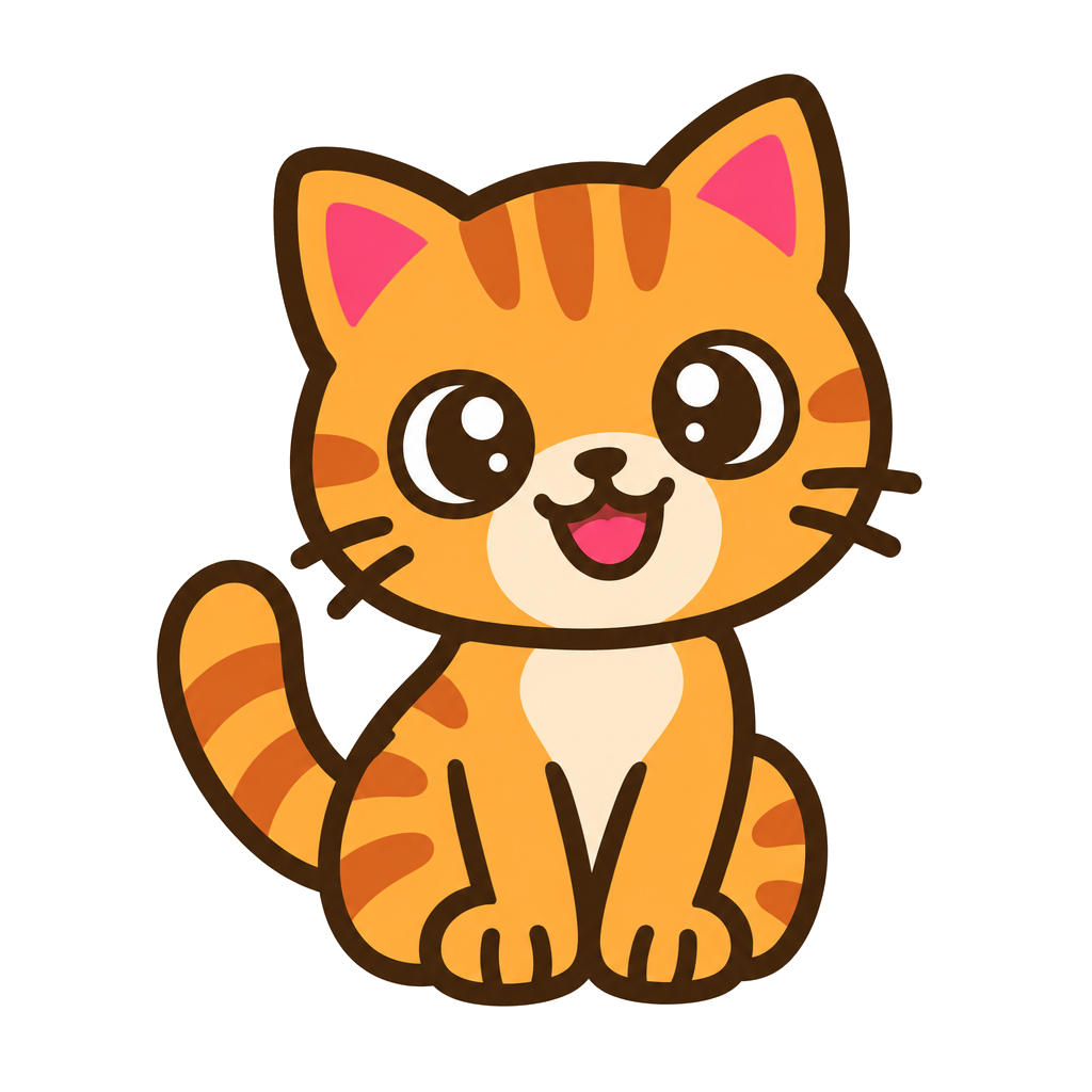 Cute Cat Painting Pack — 5 Step-by-Step Projects
