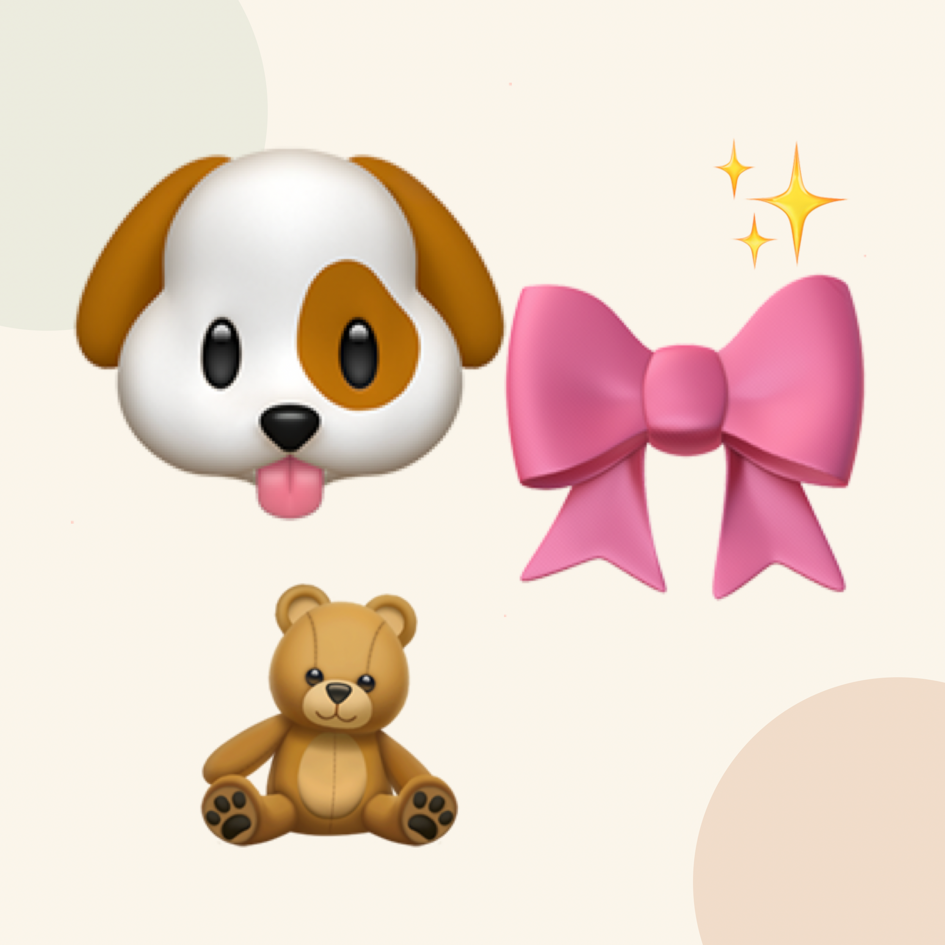Puppy's First Groom emoji icon